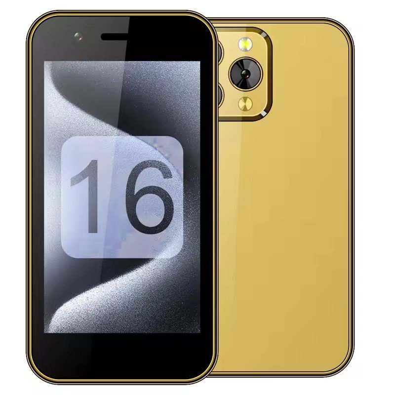 Ready In Stock A16 Mini Smartphone 3G Networks Dual Nano SIM Android 8.1 16GB ROM 3.0'' Screen Mobile Phones 3g&4g Smartphone